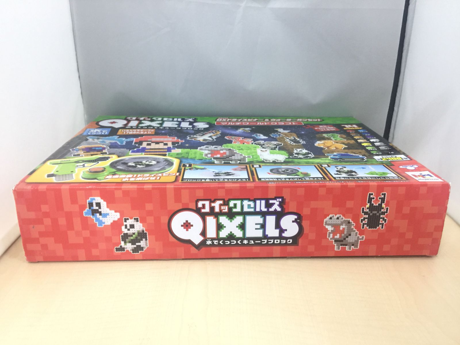QIXELS(クイックセルズ) DXドライスピナー&ウォーターガンセット