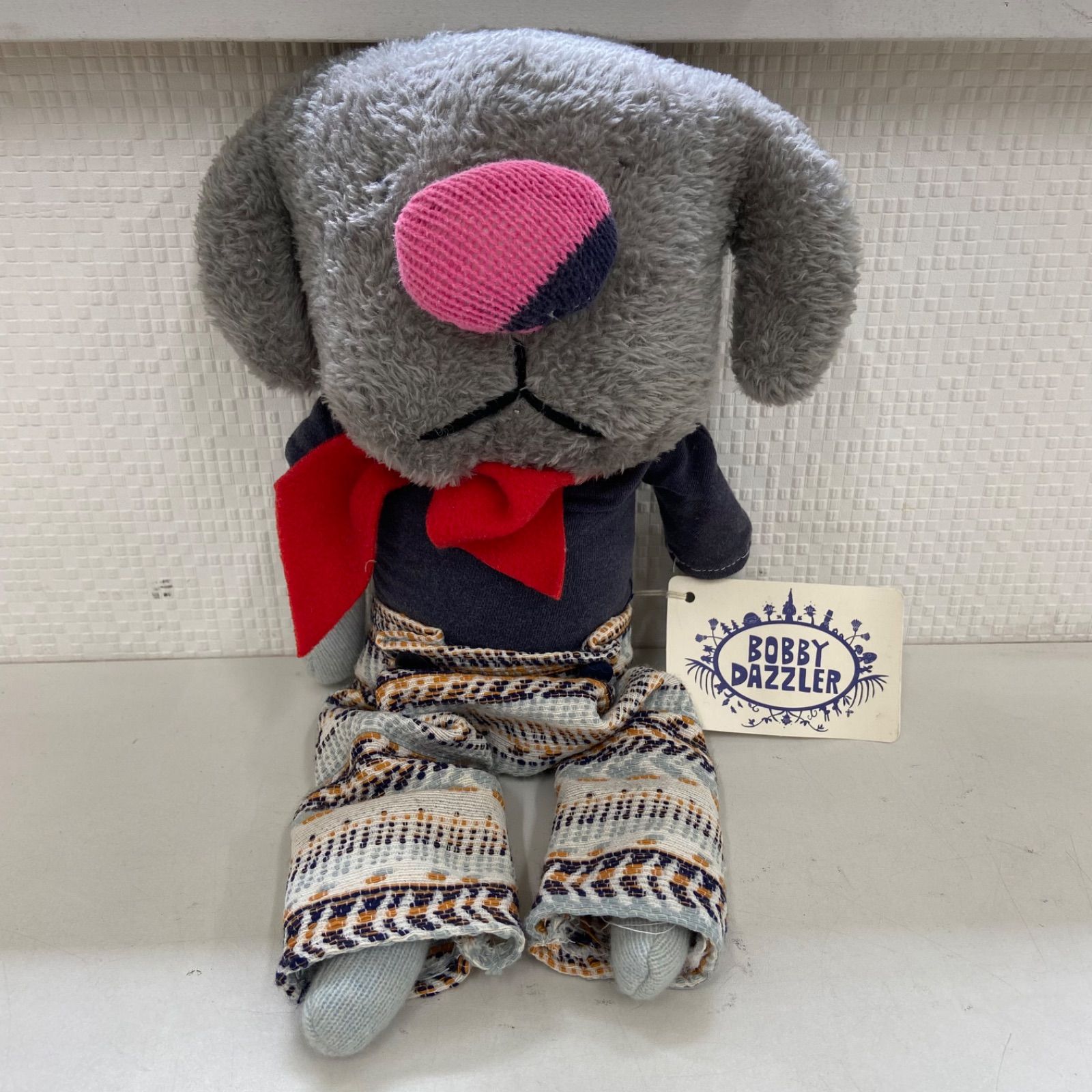 BOBBY DAZZLER ぬいぐるみ いぬ ハンドメイド 一点もの