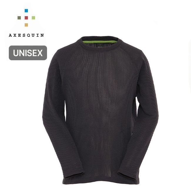 AXESQUIN アクシーズクイン ベンチレーションニットLS Tee 11124 ディープウェル