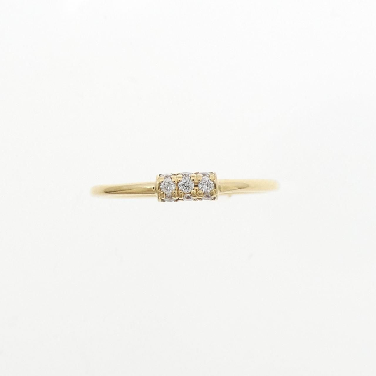 アーカー ホワイトナイトファイン リング 0.05CT