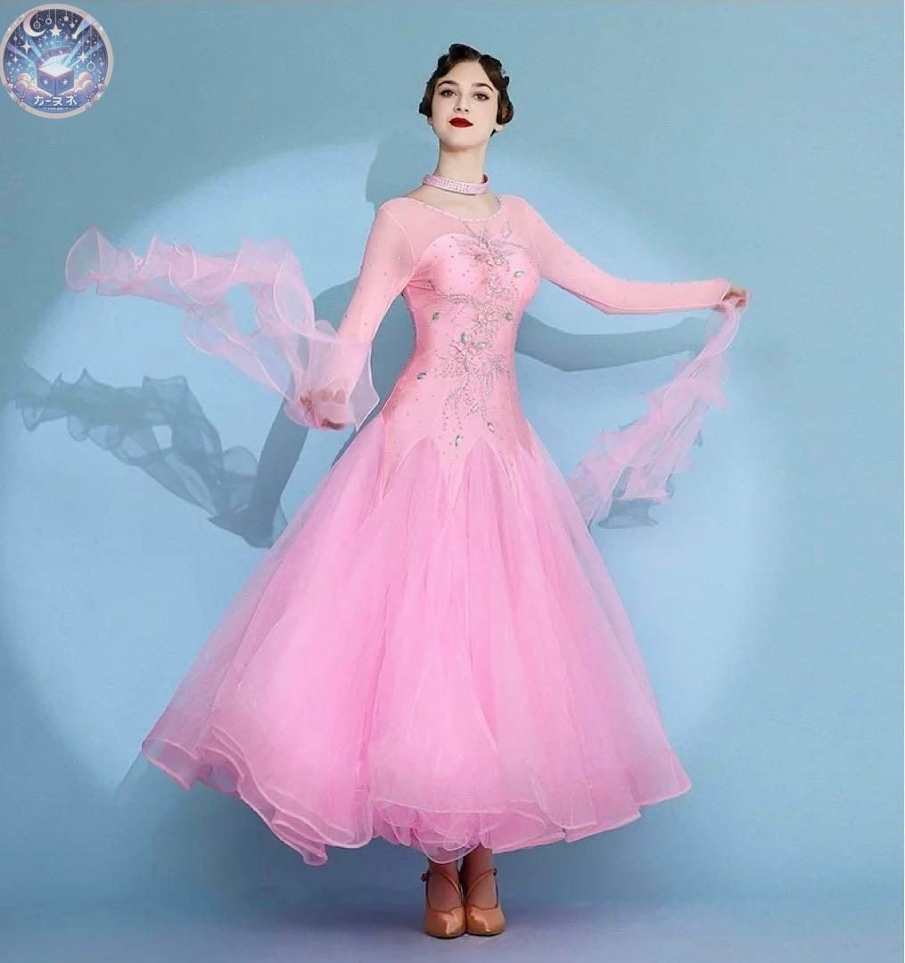 新品未使用 【目を惹く豪華デザイン】発表会・競技会で映えるストーン付き