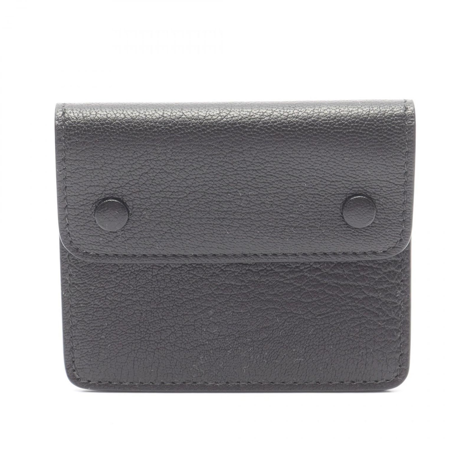 メゾン マルジェラ Maison Margiela コインケース スナップボタンウォレット SA1VX0004P4806T8013 ブラック レザー コインケース メンズ