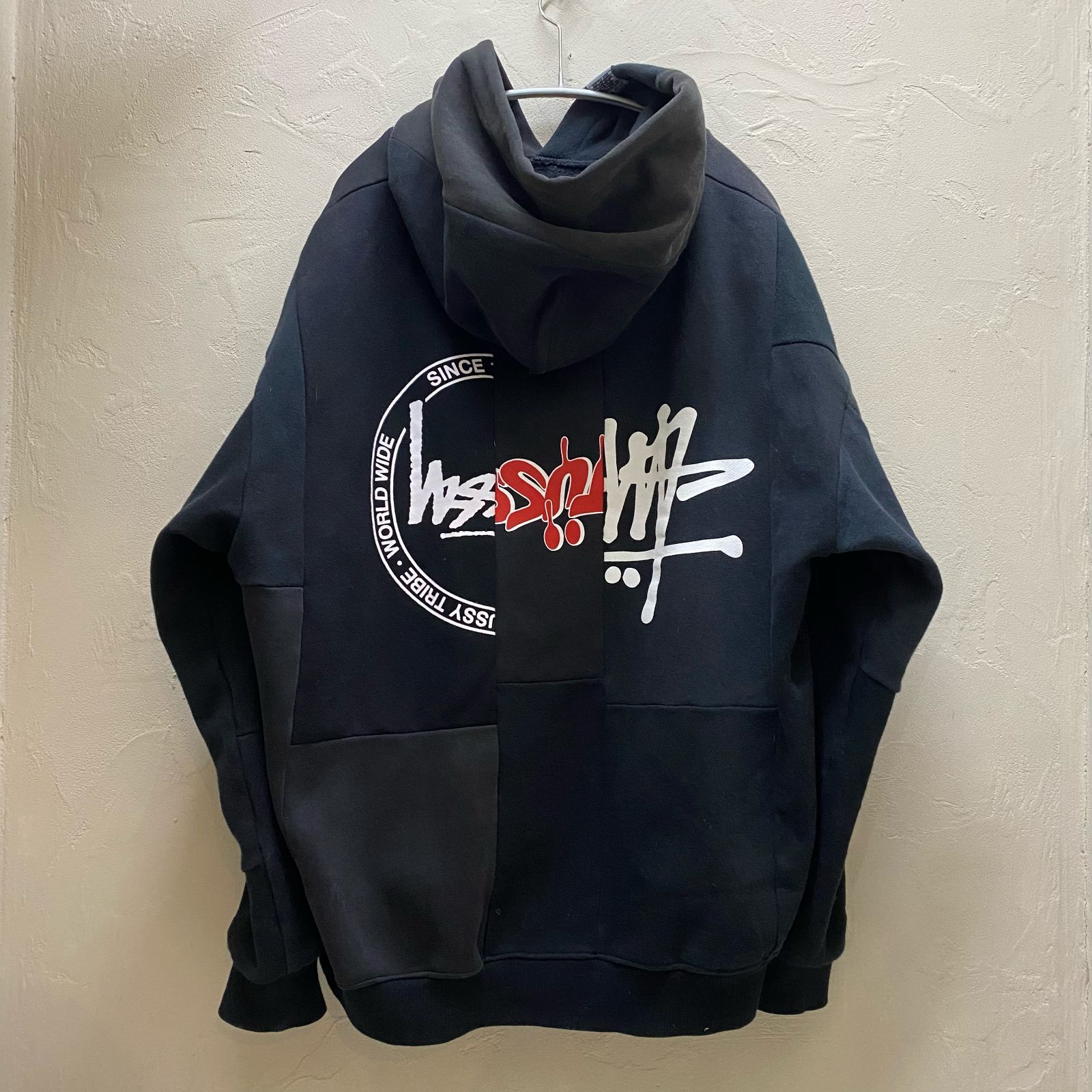 Takaya Hioki タカヤヒオキ OLD Stussy Remake Pullover Hoodie  