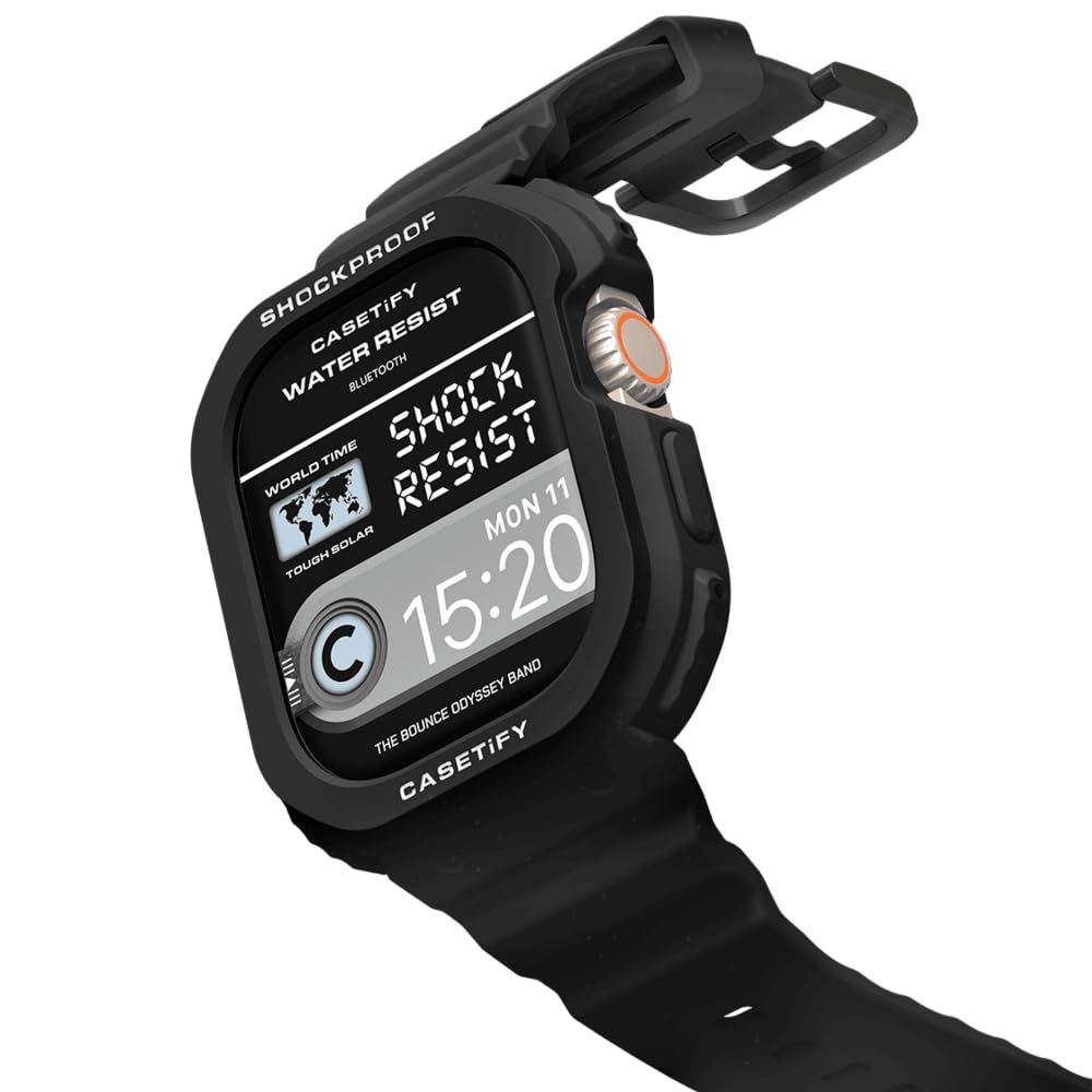 CASETiFY アドベンチャー バウンスバンド 40|41mm - 44|45mm Black|Silver|Bubblegum|Electric Blue|Neon Green|Orange