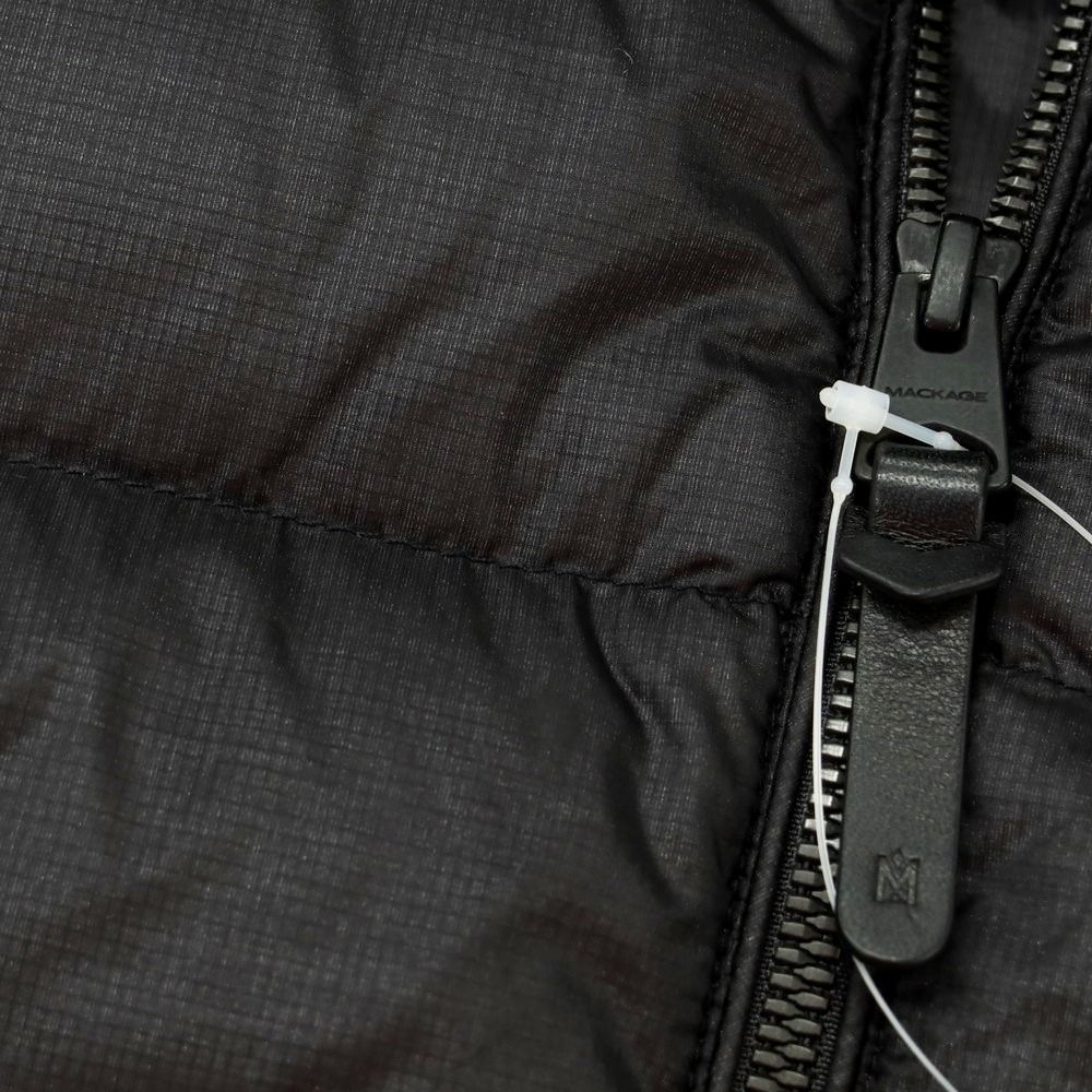 マッカージュ Mackage ナイロン ダウンジャケット ブラック