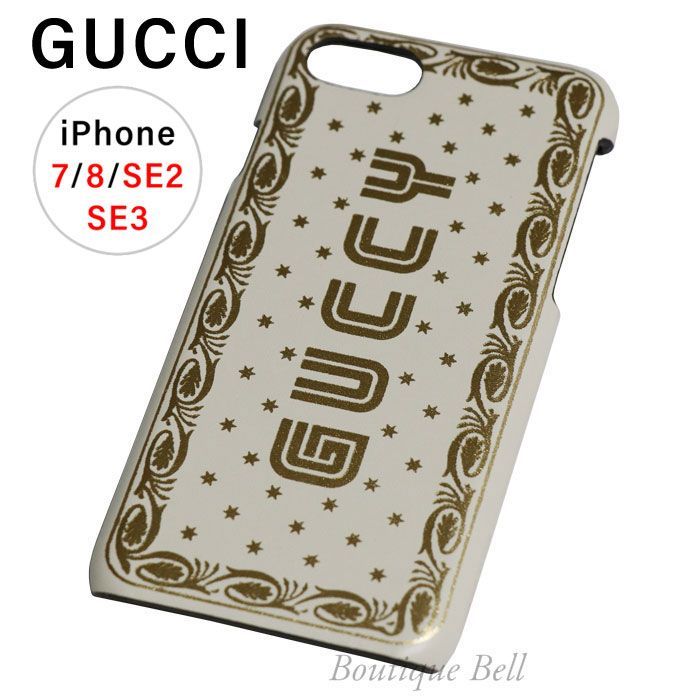 GUCCI】グッチ GUCCYスターフレーム iPhone7/8/SEケース-