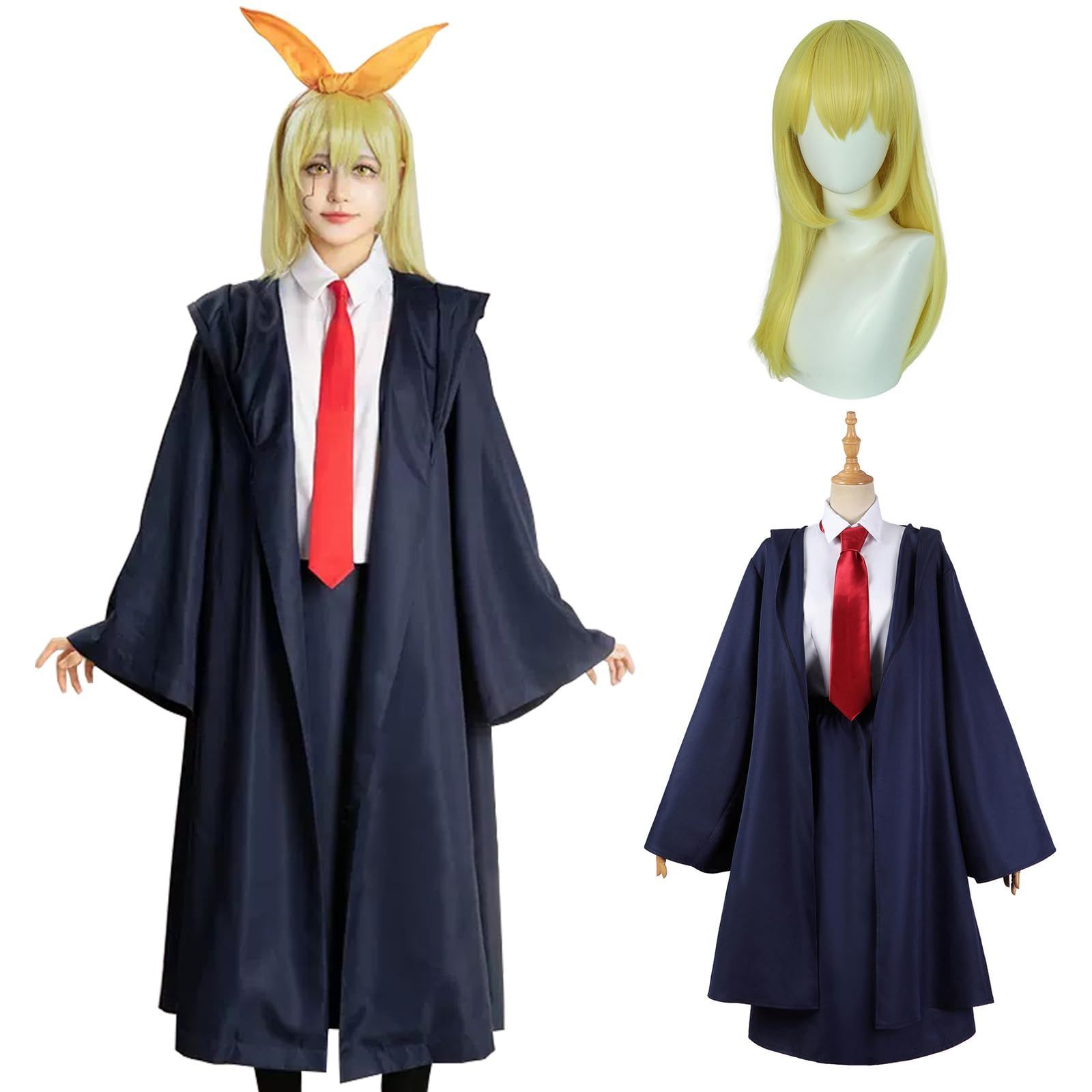 特別価格 コスプレ ウィッグ付き マッシュ・バーンデッド レモン