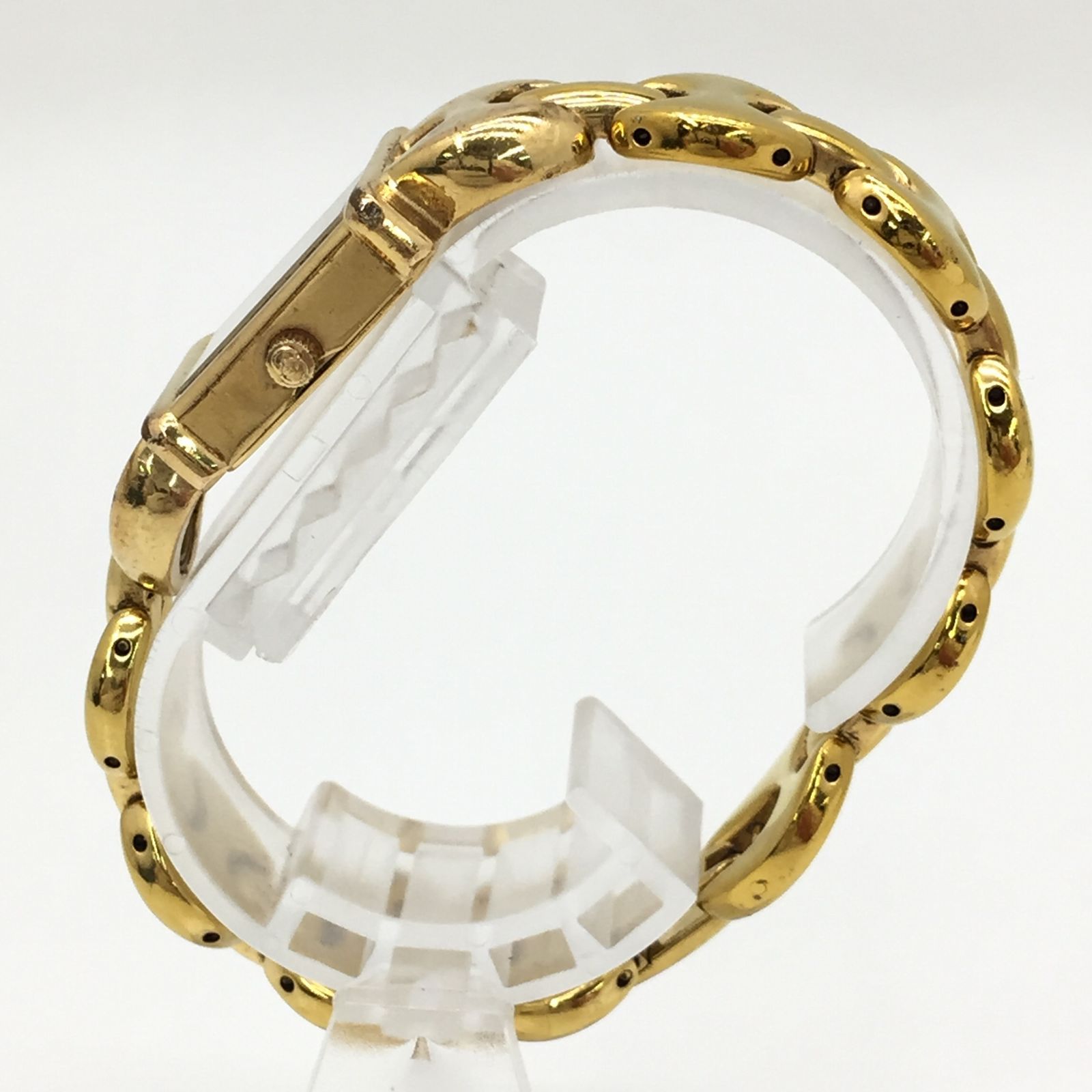 GUCCI 1800L 腕時計 ゴールド クォーツ 稼働品 箱 MU07044
