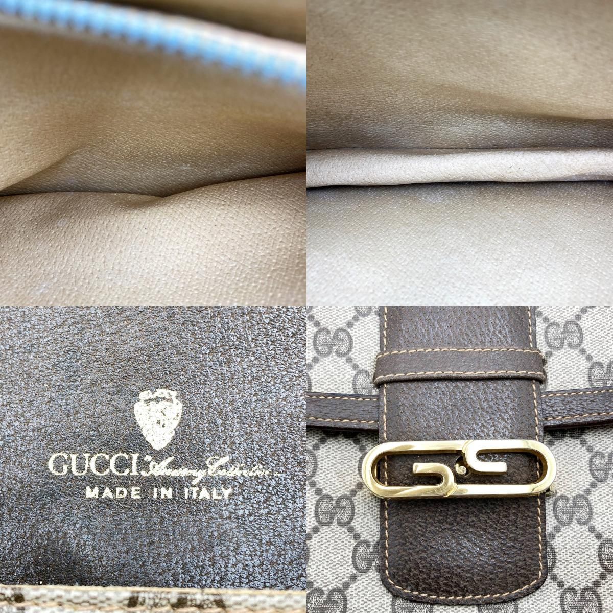美品 GUCCI グッチ オールドグッチ ショルダーバッグ 斜め掛け バッグ 