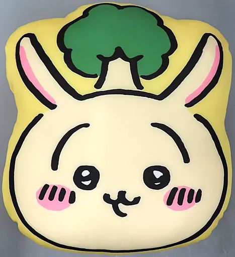 中古】クッション・抱き枕・本体 うさぎ 森のゆるカット
