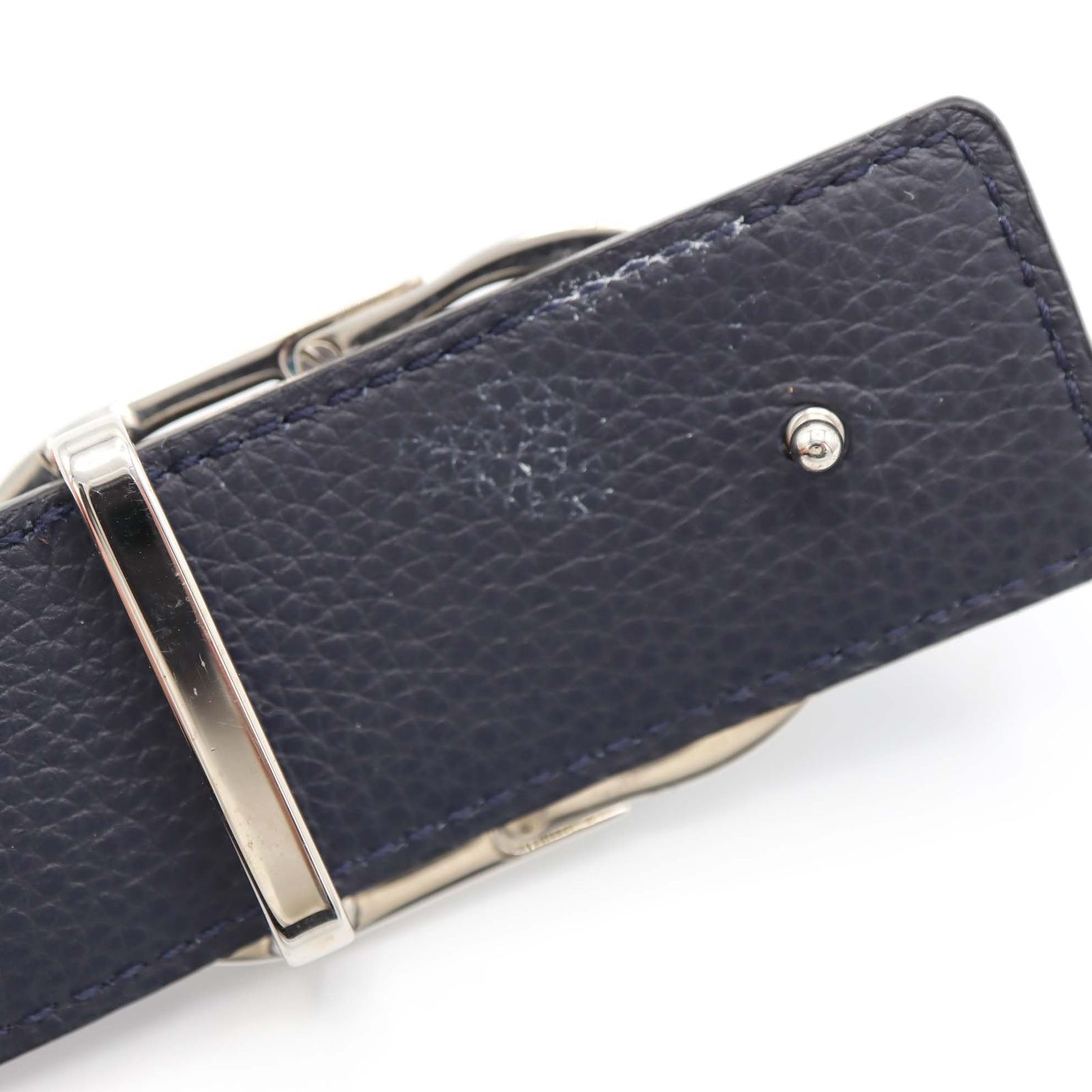 Christian Dior ディオール ベルト CDロゴ シルバーカラー 服飾