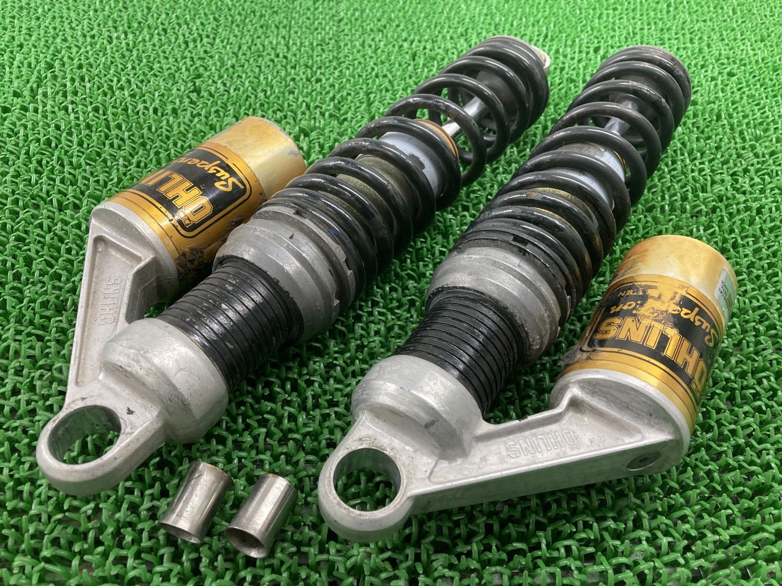 ゼファー1100 ÖHLINS 480-03 サスペンション 2本セット KAWASAKI Zephyr 1100 1992-1996 Stoßdämpfer rückseite OHLINS
