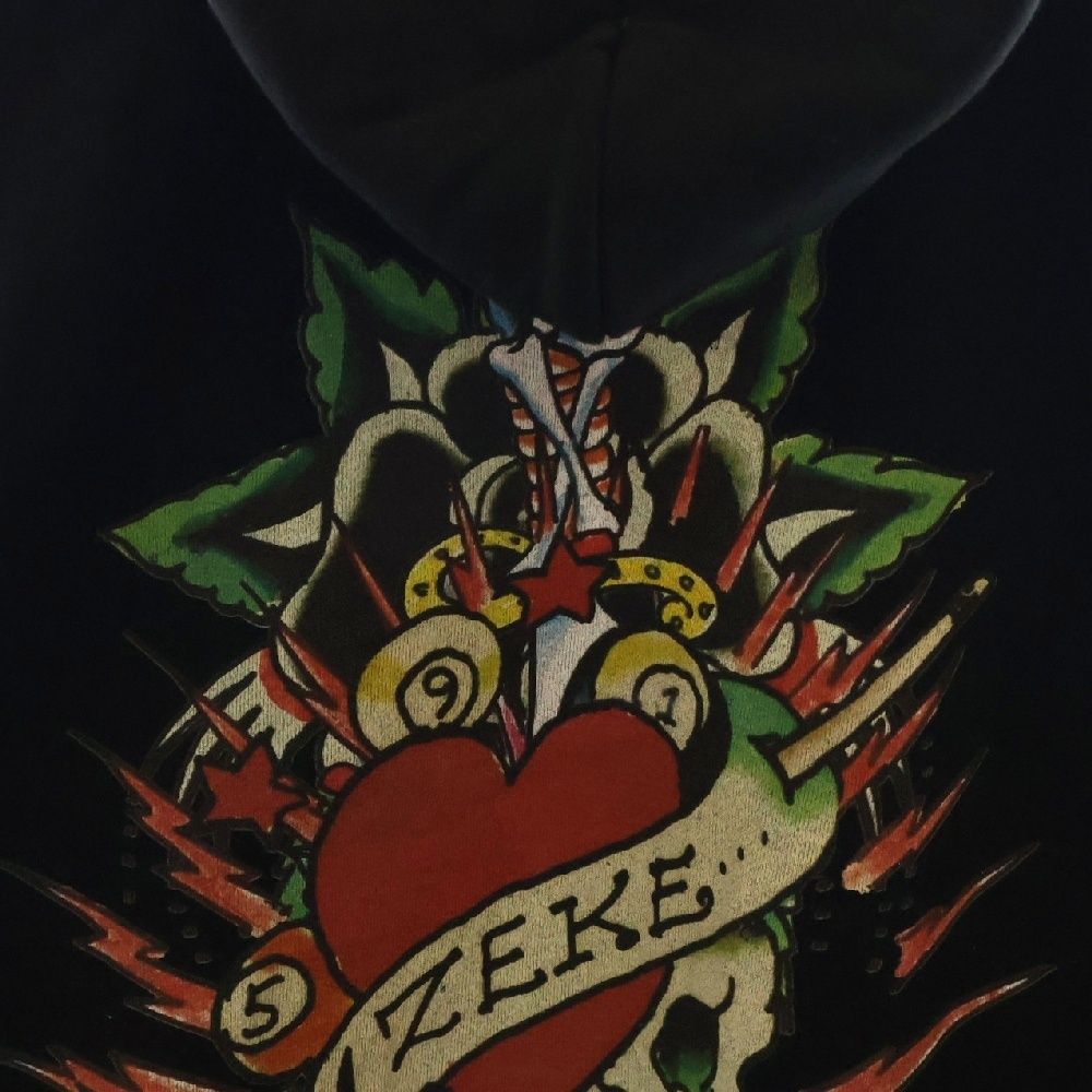 cvtvlist (カタリスト) × Ed Hardy ZEKES HEART HOODIE エドハーディー 