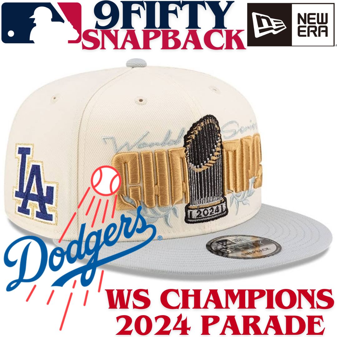 LAドジャース ワールドシリーズ パレード9FIFTY 2024 海外限定】New Era 9FIFTY Los Angeles Dodgers World Series