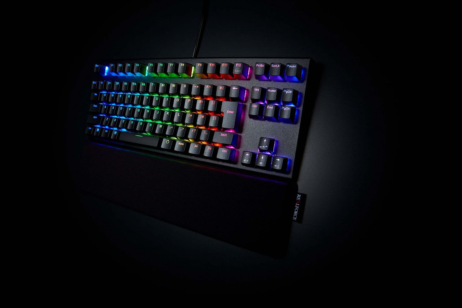 人気商品】日本製 日本語配列 かな無し 2色成型 ゲーミングキーボード 