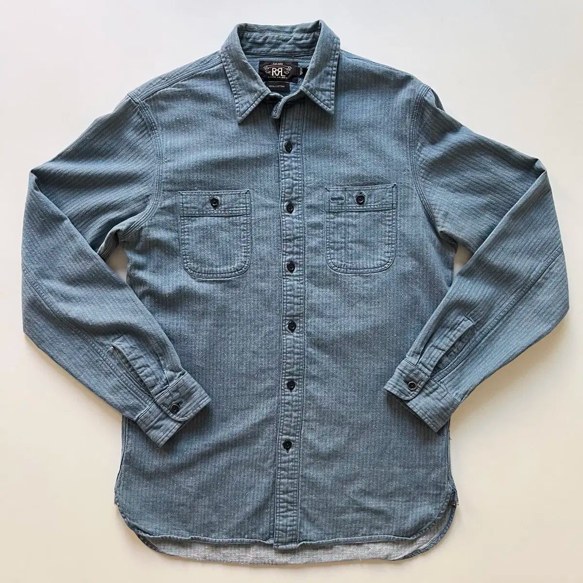 RRL ヘリンボーン ツイル ワーク シャツ - メルカリ