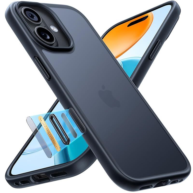 新品】 【3倍米軍MIL規格・マット質感】 TORRAS For iPhone 17 ケース