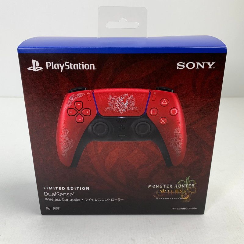  プレイステーション 5 DualSense ワイヤレスコントローラー モンスターハンターワイルズ リミテッドエディション 024 250918 nm 01 fuz その他 テレビゲーム
