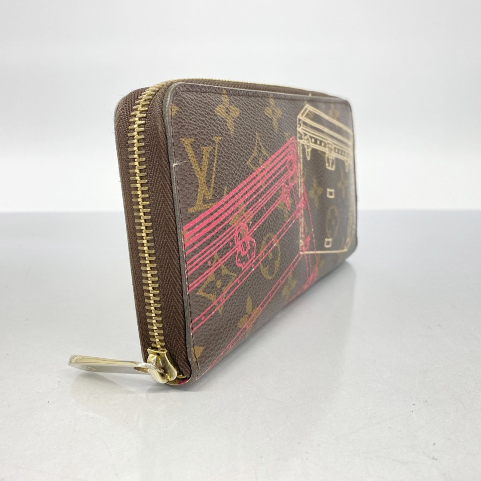 ルイヴィトン モノグラム ジッピーウォレット 長財布 ブラウンCA1099 ルイヴィトン 長財布 レディース モノグラム ジッピー
