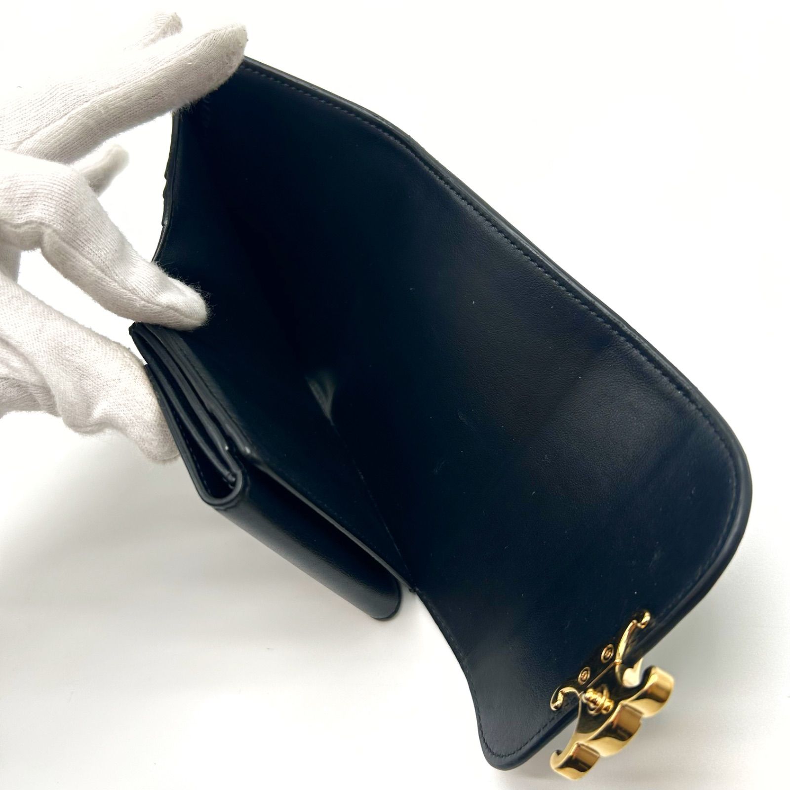 ◎ 極美品 CELINE セリーヌ 財布 三つ折り コンパクト スモール