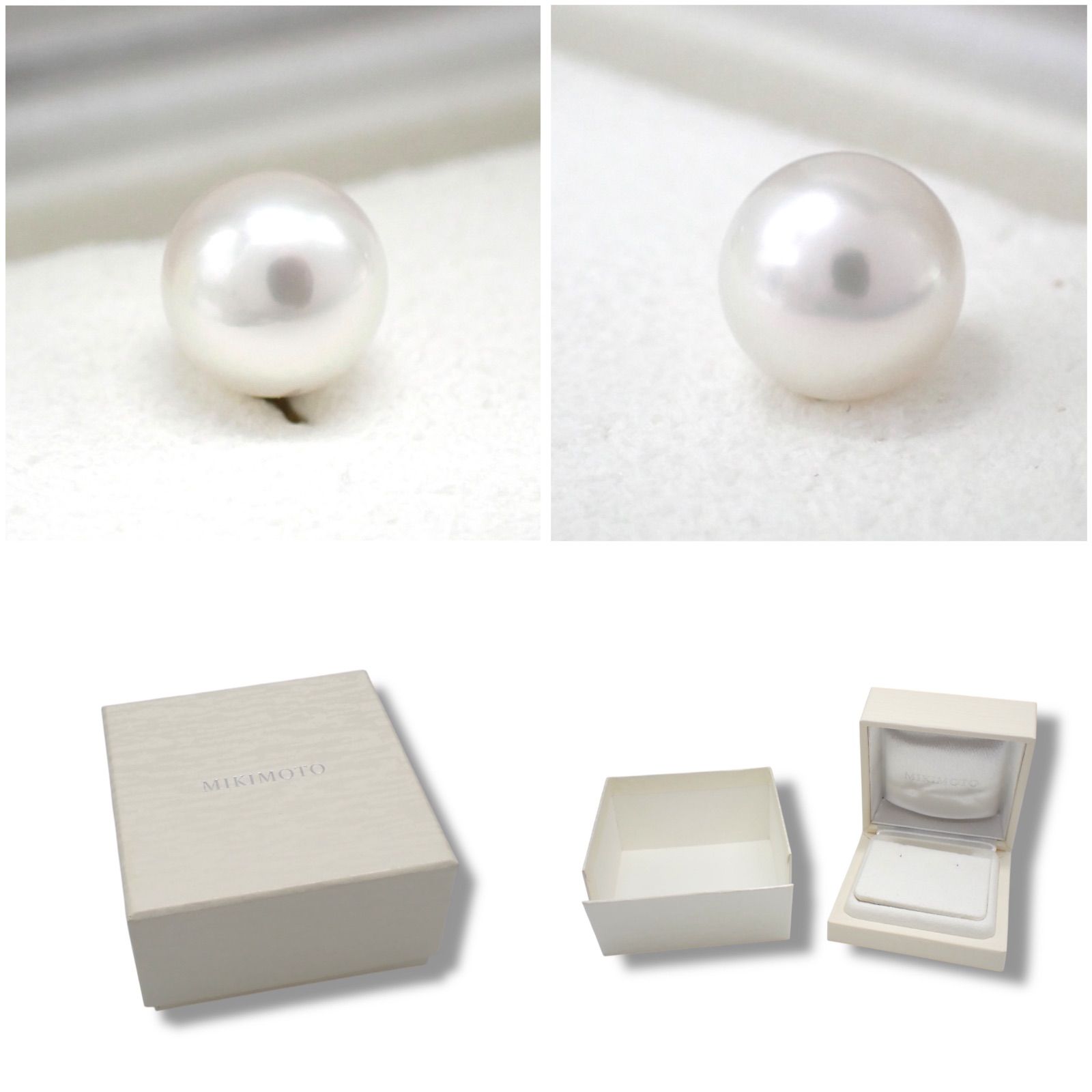 極美品✨MIKIMOTO ミキモト アコヤ真珠 ピアス K18 7.6㎜ 箱付き 現行 ミキモト 7.0mm あこや 真珠 パール K18 WG ピアス 4314 - メルカリ