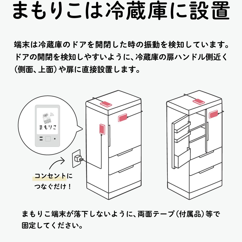LTE内蔵 見守り機器