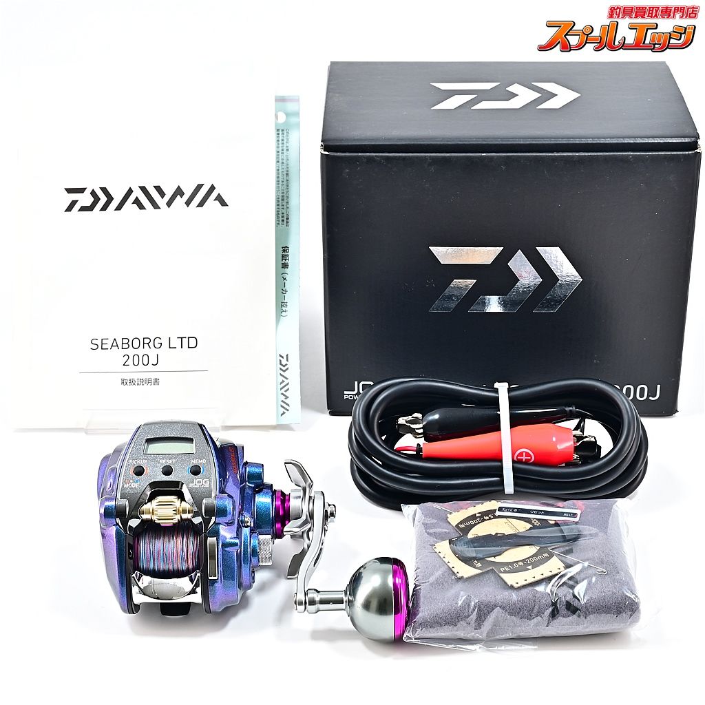 ダイワ 17シーボーグ LTD 200J リミテッド 使用距離10.4km 使用29時間 モデル DAIWA SEABORG LIMITED m39072