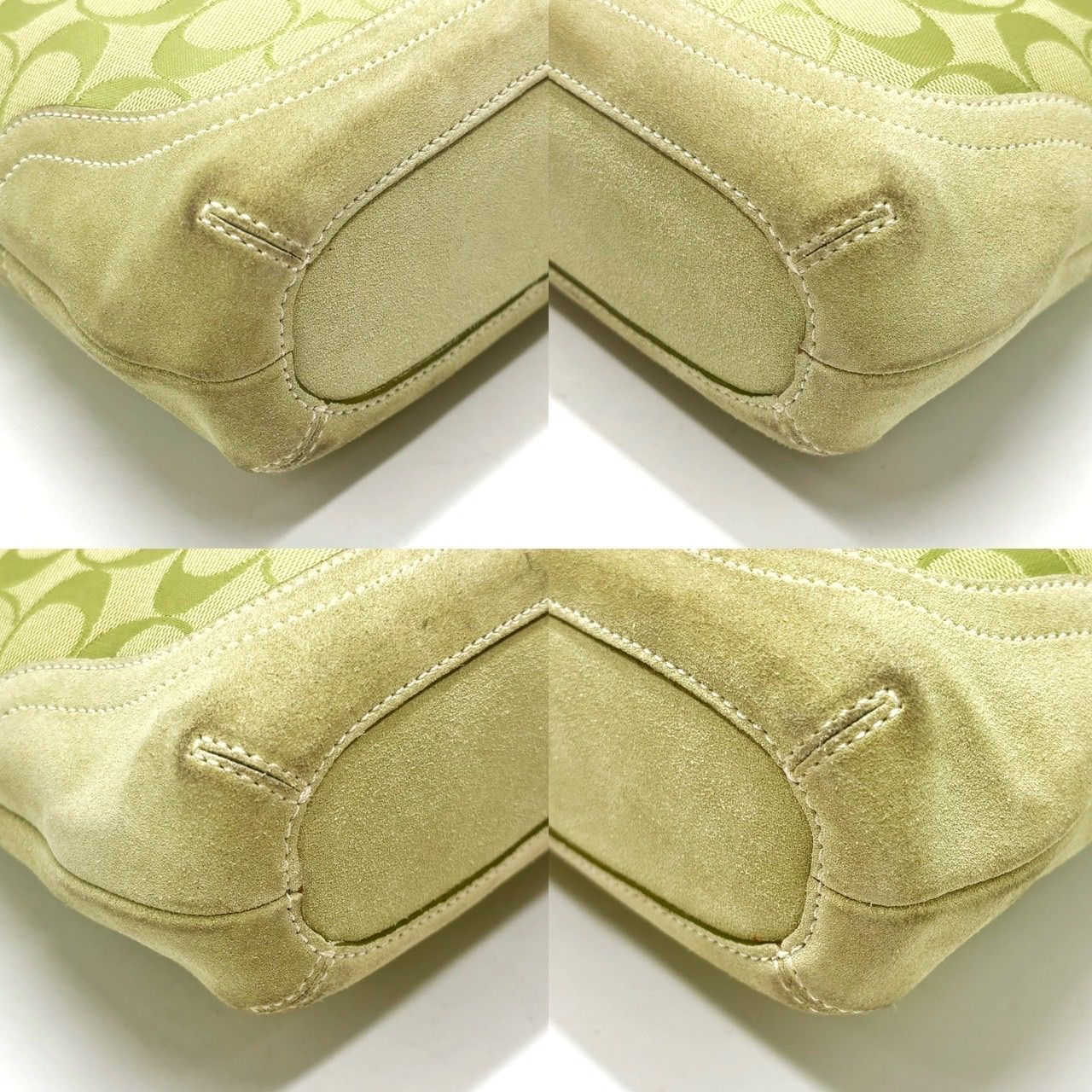 希少　Coach コーチシグネチャー　ワンショルダー　Green 楽天市場】【バッグ】COACH コーチ シグネチャー ワンショルダー
