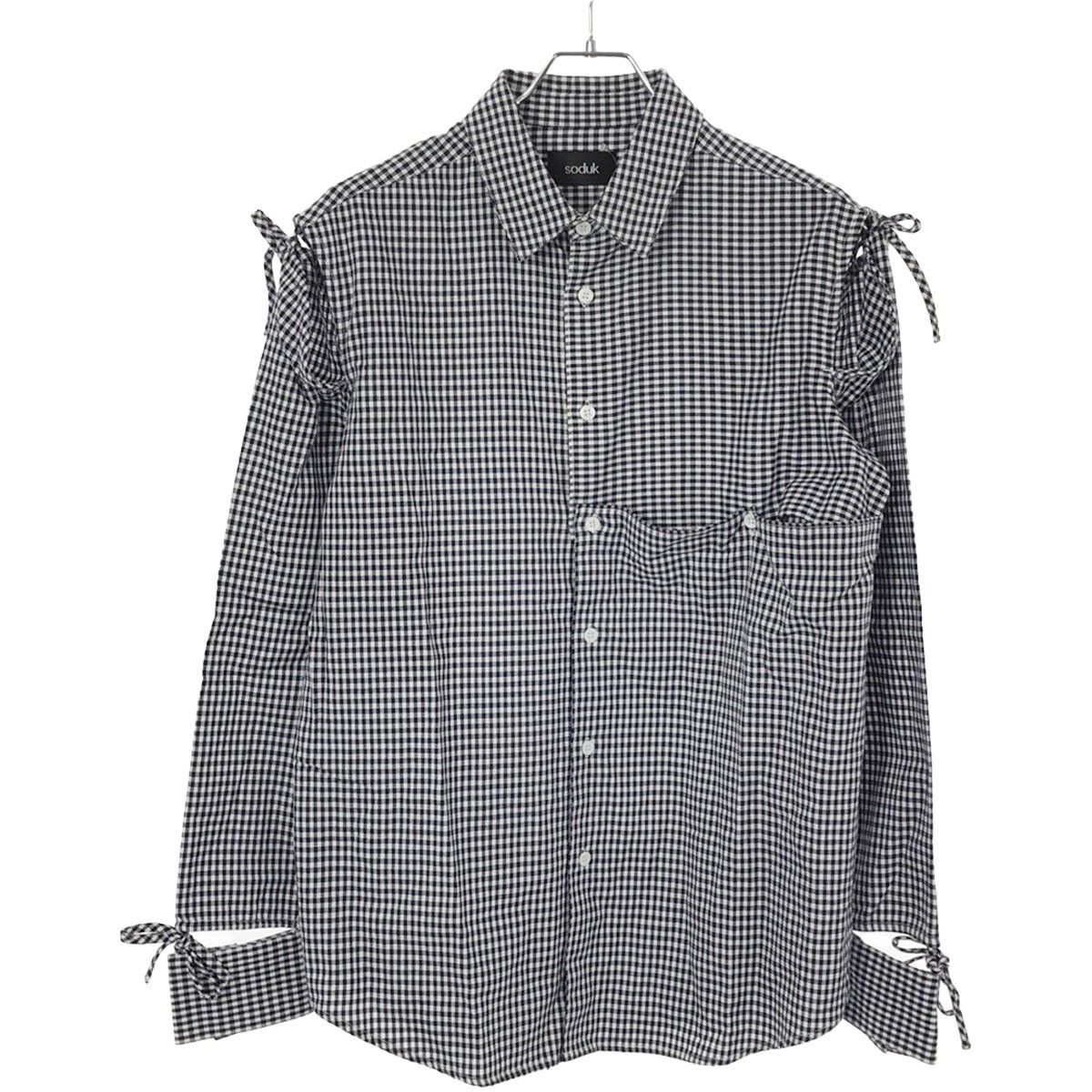Soduk 20ss soduk ribbon everywhere shirt スドーク 20SS ribbon 