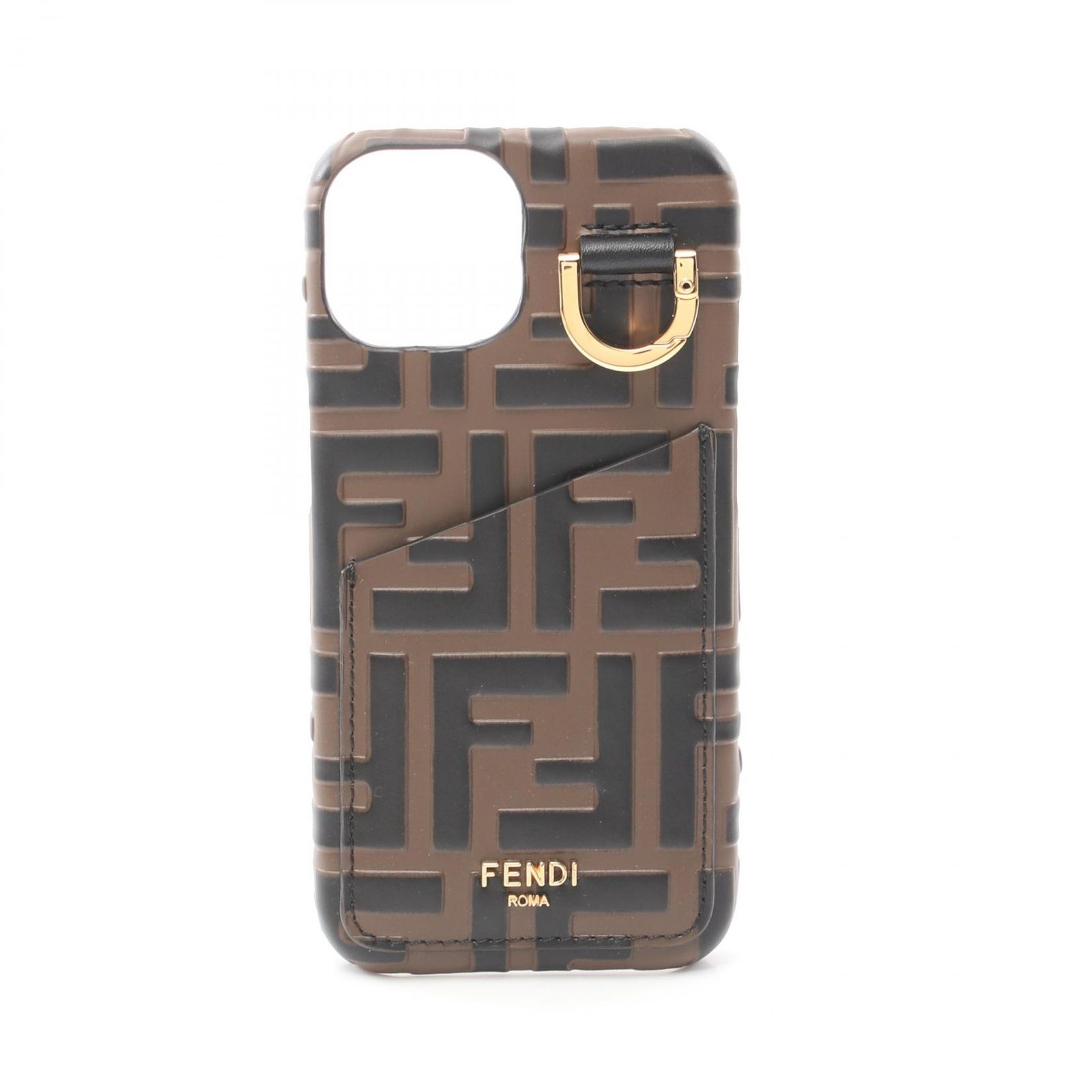 FENDI フェンディ FFエンボス iPhone14 携帯・スマホアクセサリー