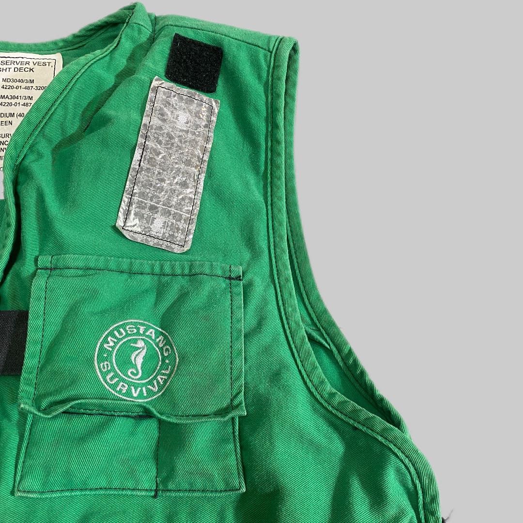 米軍実物 未使用 LIFE PRESERVER VEST FLIGHT DECK