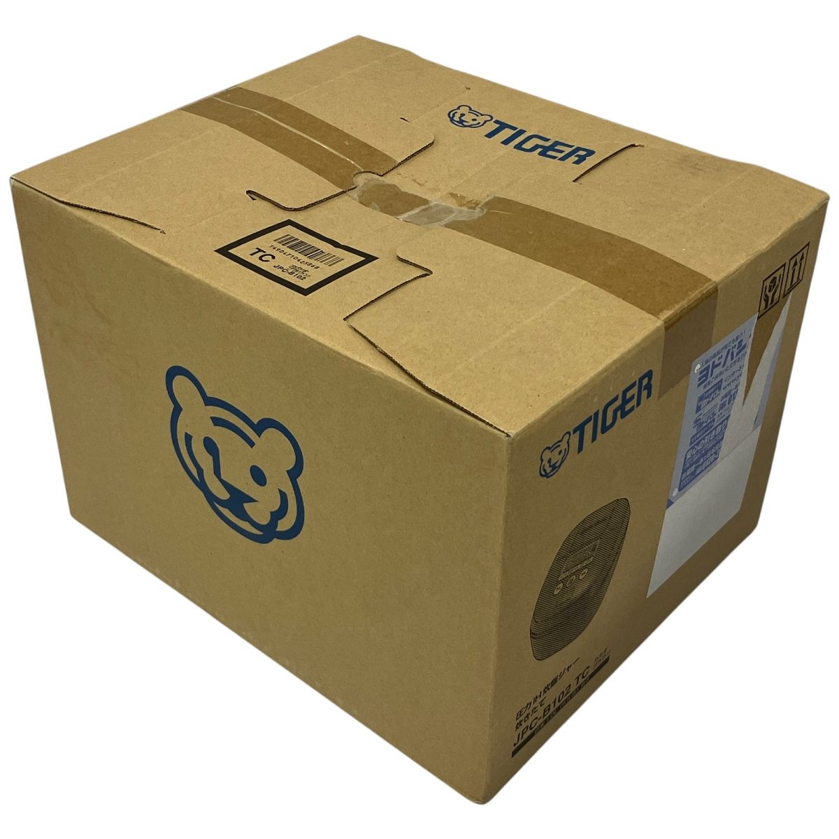 TIGER タイガー 圧力IH 炊飯ジャー JPC-B2型 JPC-B102TC カカオブラウン 5.5合 2018年製 ♥ 開封済 T10425479