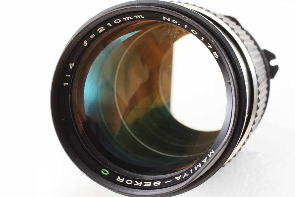 マミヤ   MAMIYA-SEKOR C 210mm F4 中判レンズ  レンズ 美品 Mamiya マミヤ Sekor セコール C 210mm F4 中判 レンズ