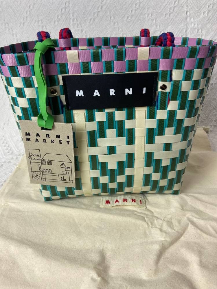 Marni MARKET マルニマーケットカゴバッグ