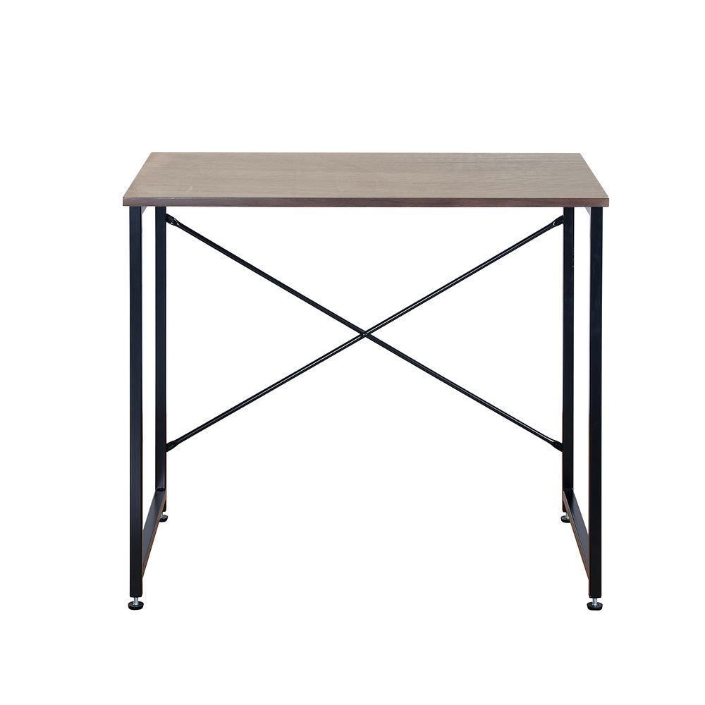 安い 【オフィスチェア+パソコンデスク セット】【グレー】シンプルデスク　簡易デスク 木製　机　ワークデスク パソコンデスク