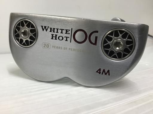 【】 オデッセイ WHITE HOT OG #4M 34インチ パター PT スチール (フレックスその他) メンズ 男性用 右利き 右用 Cランク ゴルフクラブ