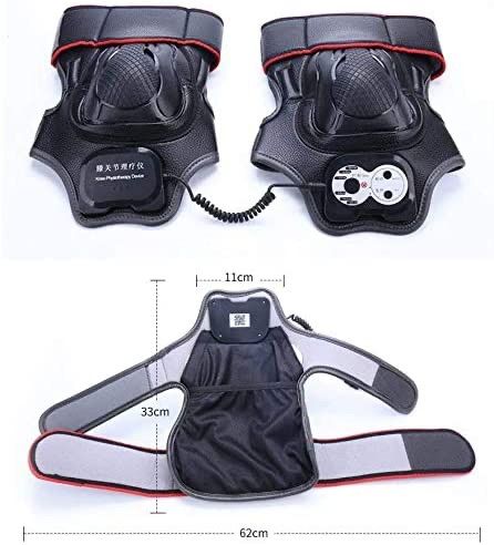 膝マッサージャー ヒーター 膝マッサージ機 振動 赤外線療法（二枚入り）