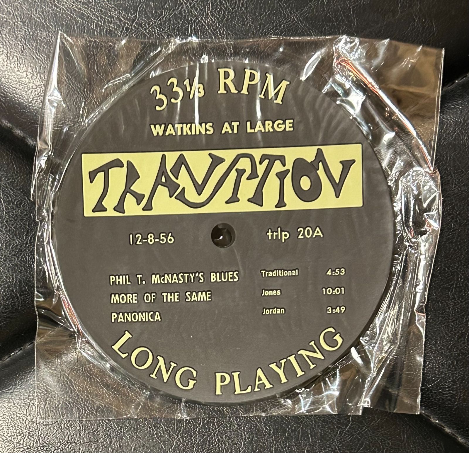 希少！限定特典ゴム製コースターダグ・ワトキンス、ジョン・ウィンドハースト、ドナルド・バード 「Blue Note プレミアム復刻シリーズ 番外篇  特典コースター3枚セット(※未使用品)」 ブルーノート