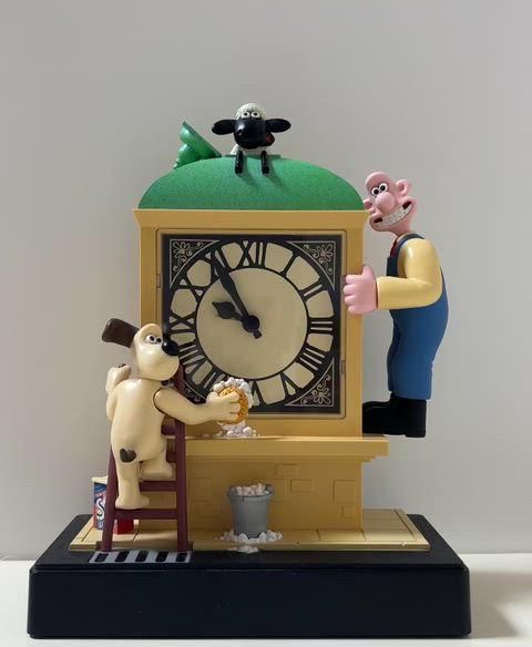 ウォレスとグルミット 時計塔 時計 フィギュア ヴィンテージ WWW_STEELWINDOWSANDDOORS_COM