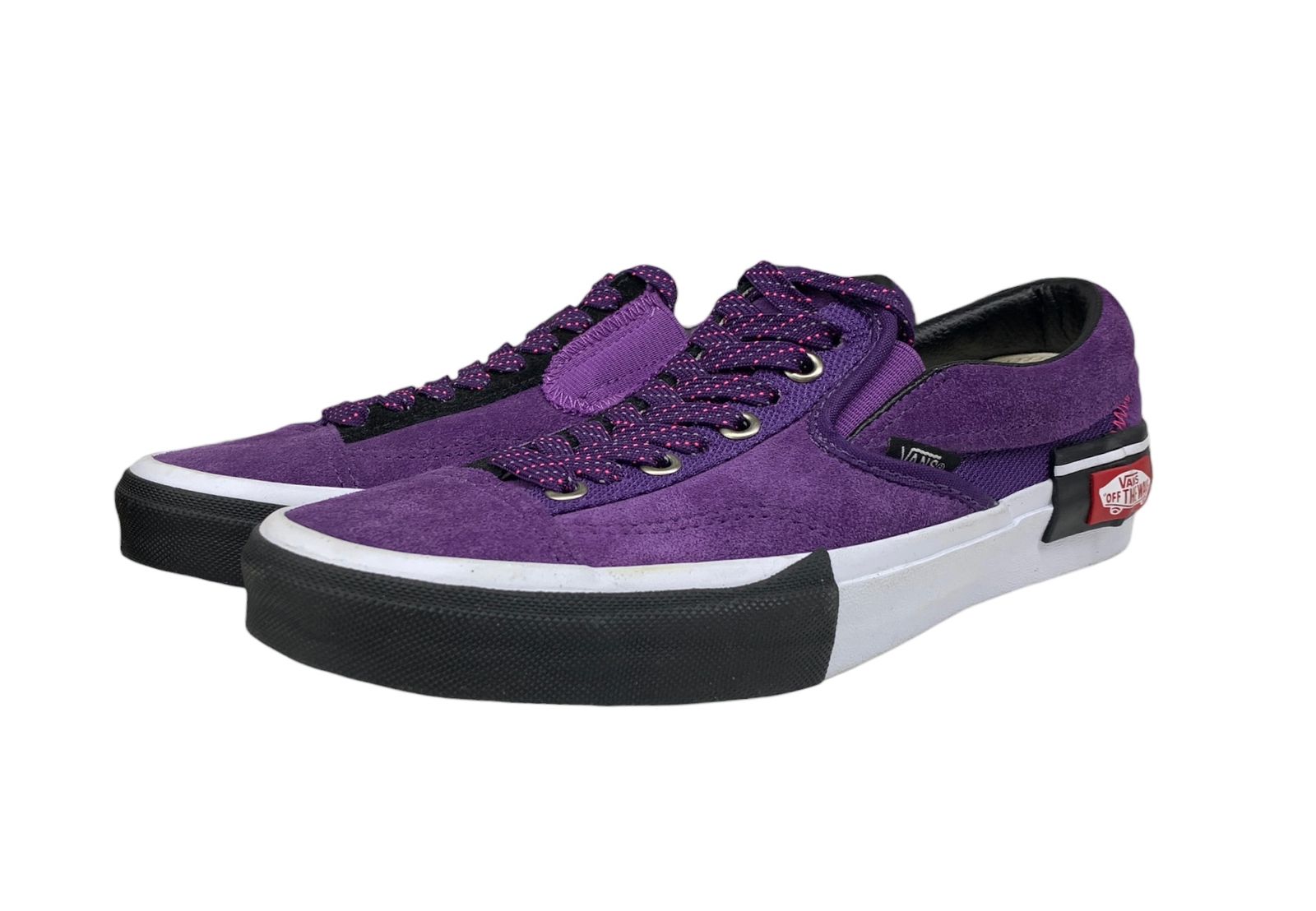 VANS (バンズ) ローカット スニーカー シューズ 721454 26cm US8 紫