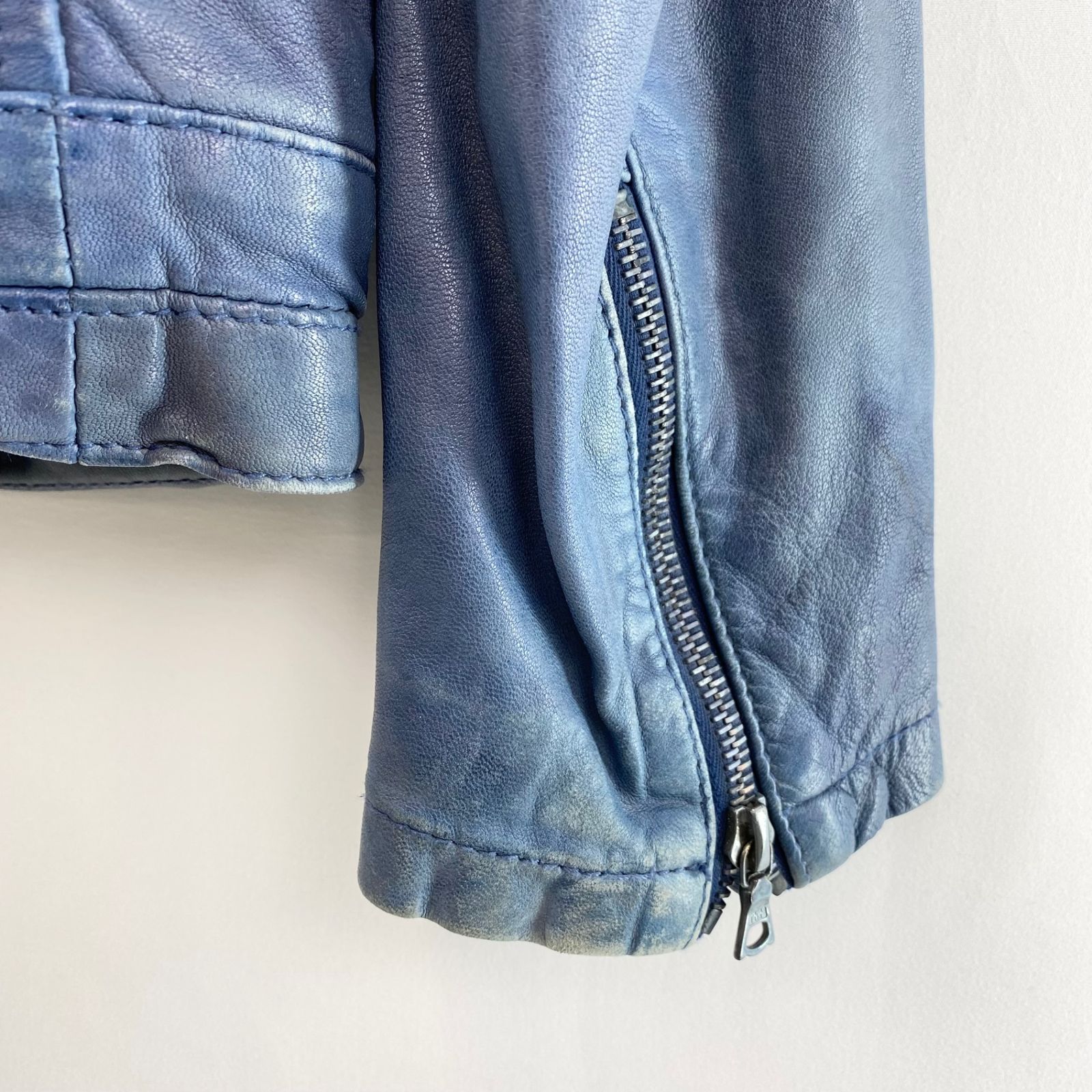 TOMORROWLAND トゥモローランド BLUE WORK レザージャケット TOMORROWLAND トゥモローランド BLUEWORK メンズ ジャケット