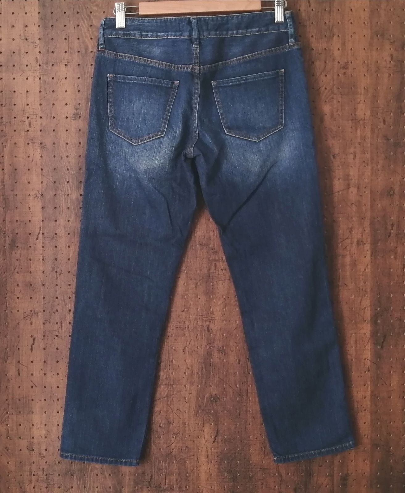 ユニクロ デニム UNIQLO ユニクロ デニムミディスカート ブラック 58cm 420366