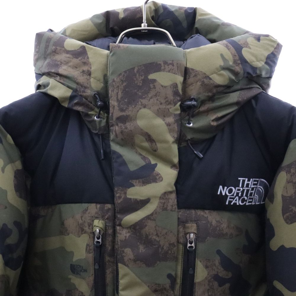 THE NORTH FACE (ザノースフェイス) Novelty Baltro Light Jacket ノベルティーバルトロライト  ダウンジャケット カモ柄 カーキ ND92341