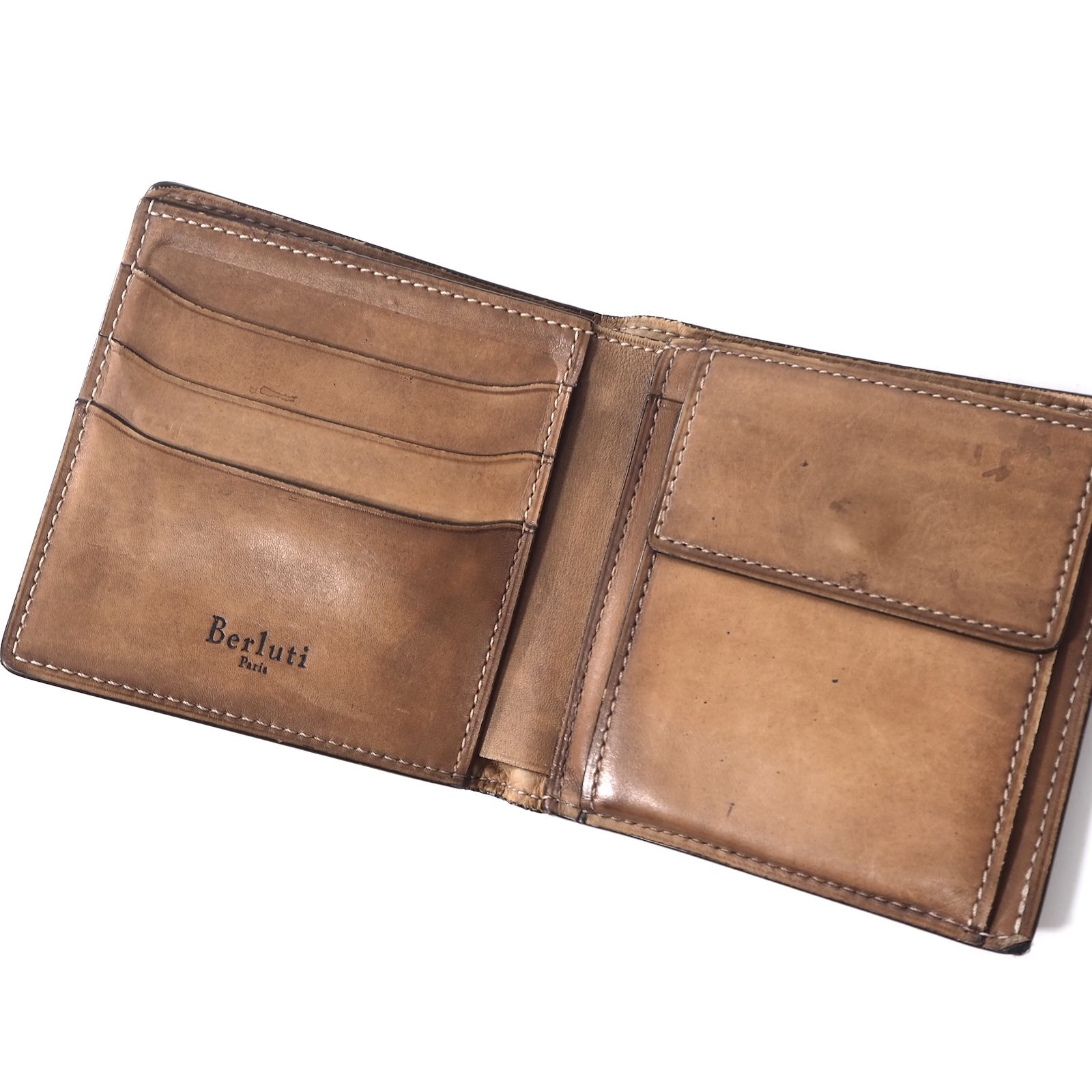 ベルルッティ Berluti カリグラフィ 長財布 SANTALブラウン(未使用品 