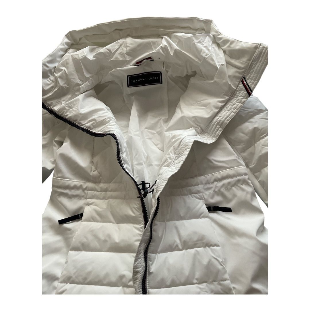 TOMMY HILFIGER トミーヒルフィガー 中綿ジャケットホワイト