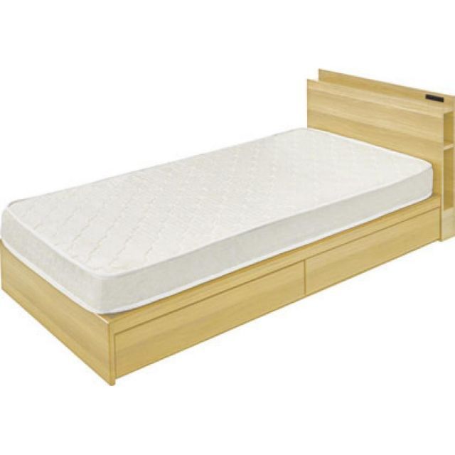 東谷 Azumaya 引き出し付ベッド B-91S-NA 新生活 おしゃれ 模様替え 映え