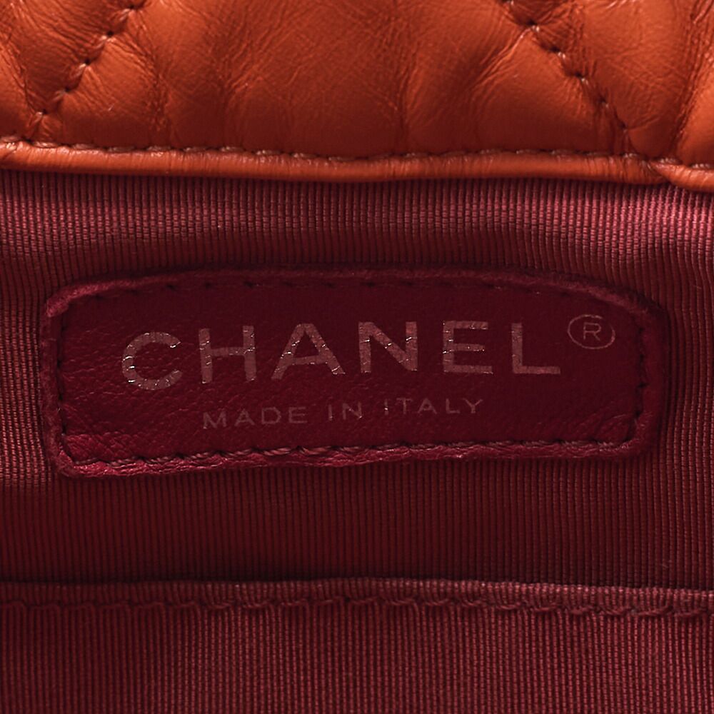 CHANEL シャネル チェーンリュック マトラッセ ガブリエル ドゥ シャネル シルバー×ゴールド金具 レディース DECORATOM_COM_BR