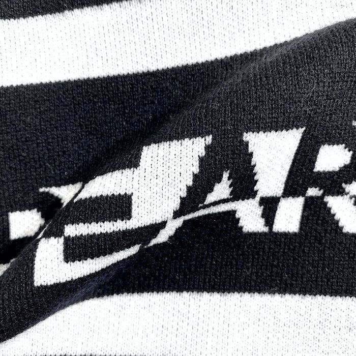 ロゴボーダー柄 ストレッチ