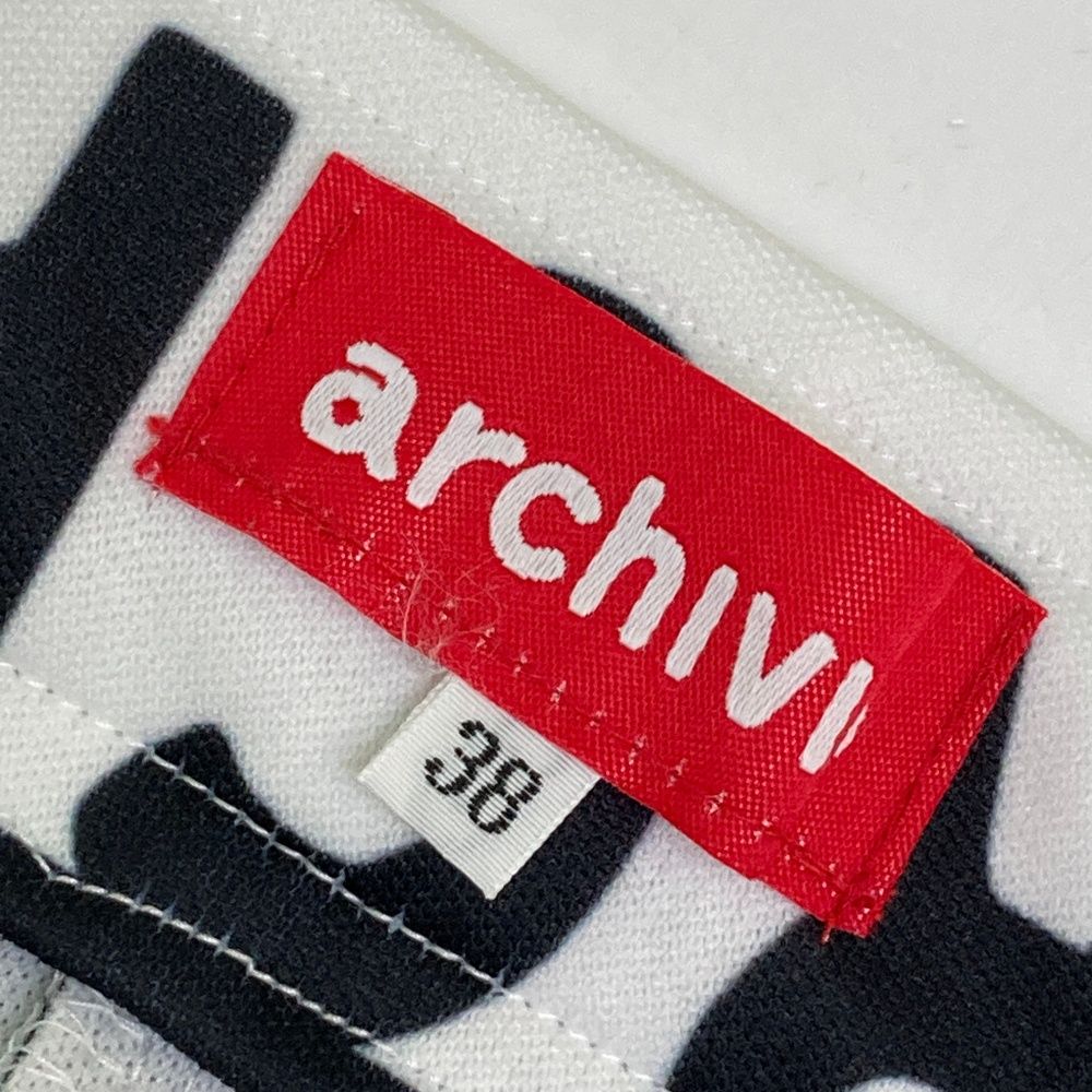 サイズ 38 ARCHIVIO アルチビオ モデル ショートパンツ ロゴボーダー柄 ホワイト系 240101535923 ゴルフウェア レディース ストスト LLC-HASEGAWATOSO_COM