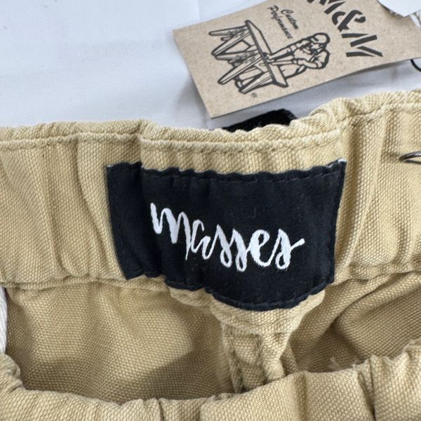 未使用】MASSES/マシス【24SS】M&M PANTS CL DUCK/ダックパンツ